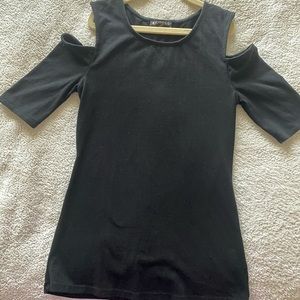Express cold shoulder top